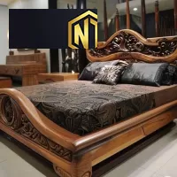 GIƯỜNG NGỦ GỖ CAO CẤP NGỌC THỊNH - GNG09